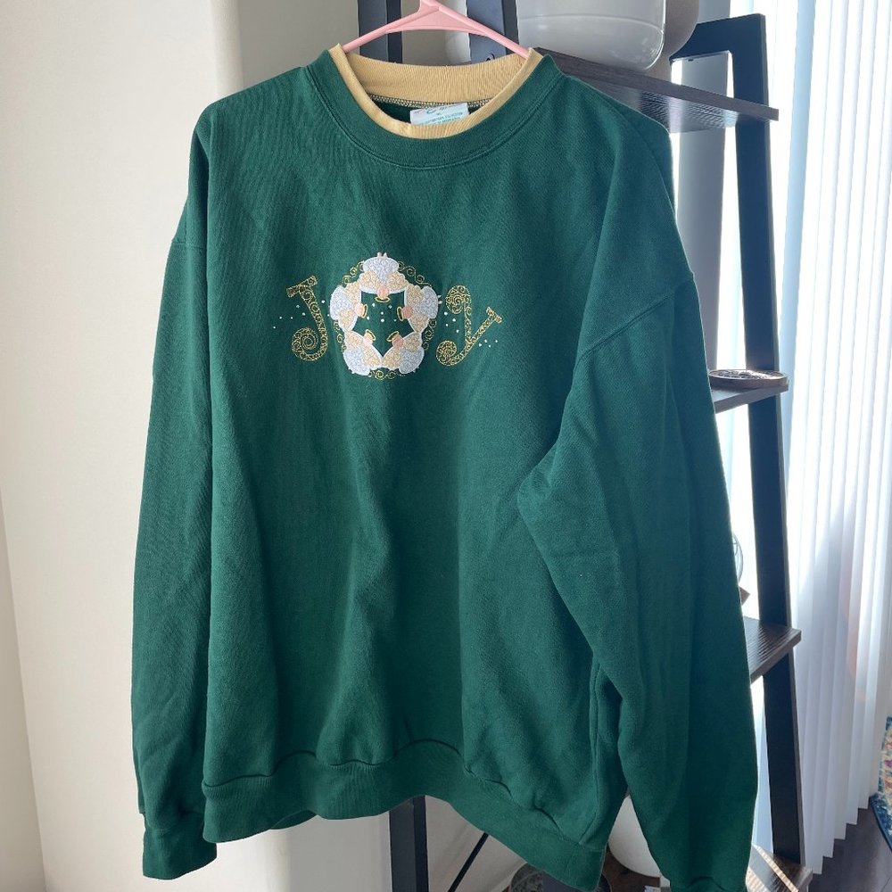 Green Christmas Crewneck